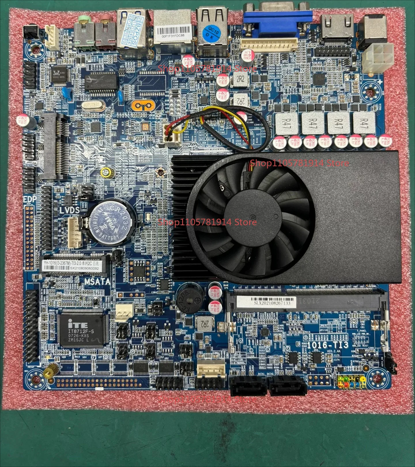 For YH-1016 (i3-2367M) - Ti3-2.0 Single Network 2C Main Board, 17 * 17