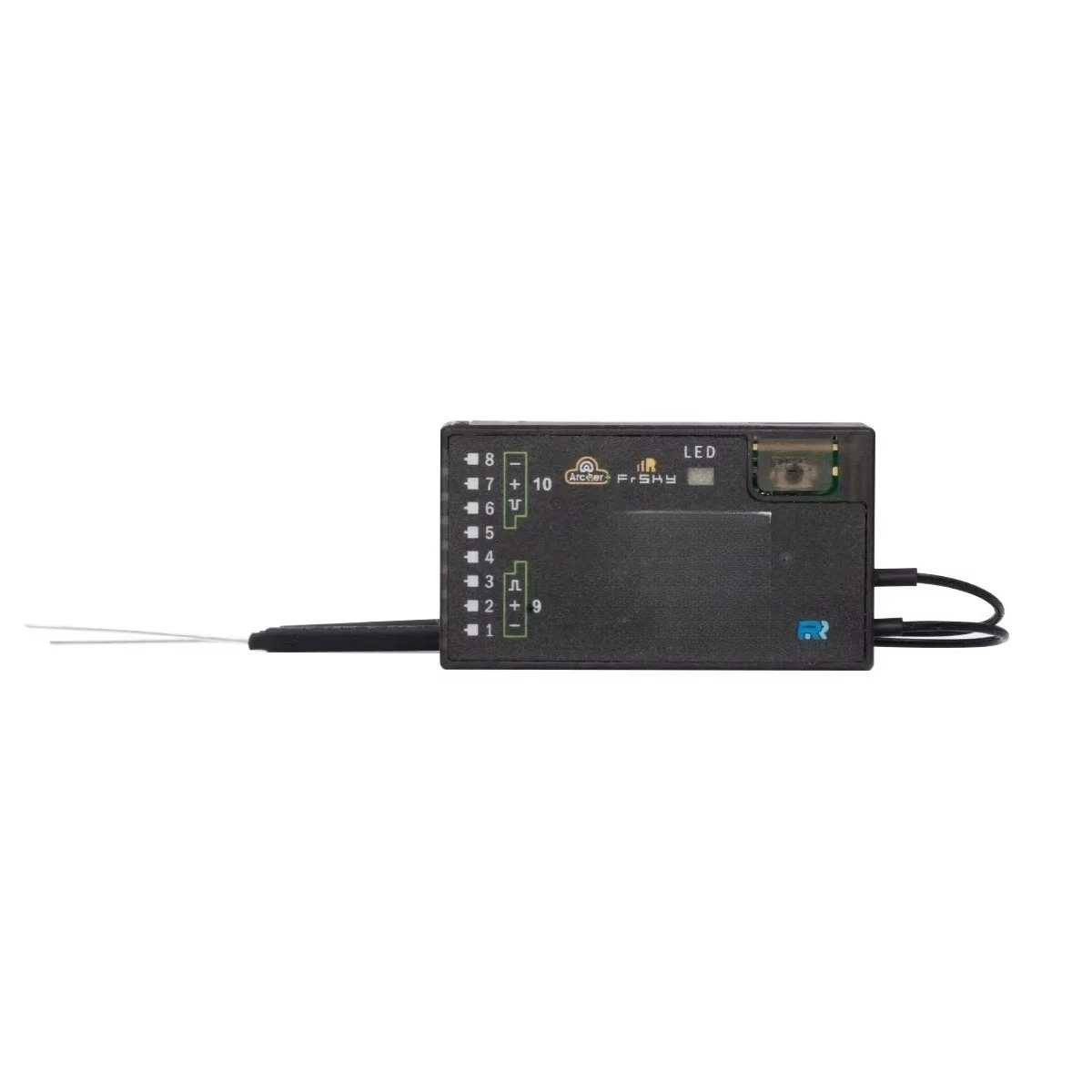 FrSky Archer Plus SR10+ 10 Channel 3-Axis Gyro Stabilized Receiver Anti-Interference for RC Fixed-wing  RC Car