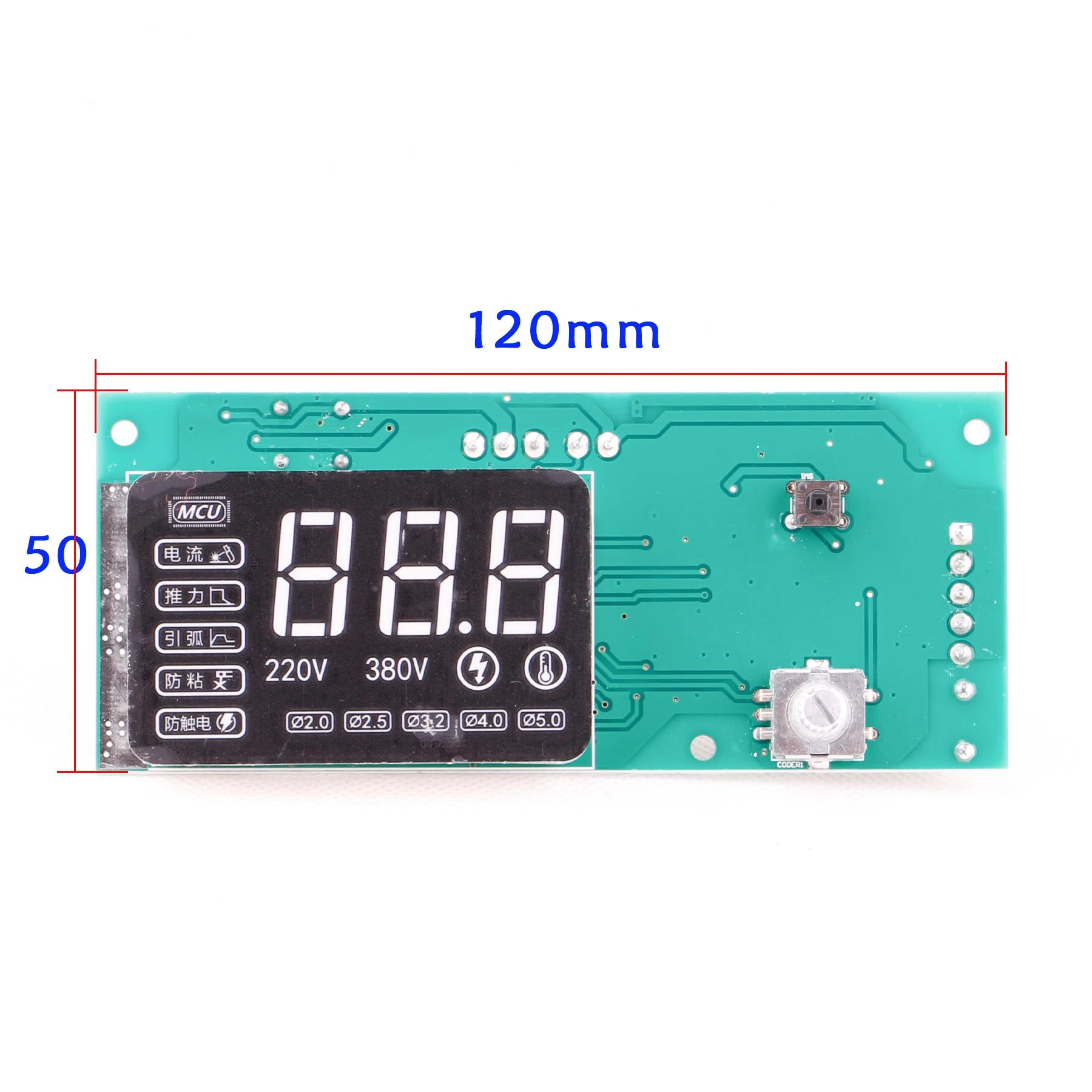 Qingdao ZX7 258/318/428 Intelligent Control Board IGBT Single Tube Welding Machine 24V Control Board