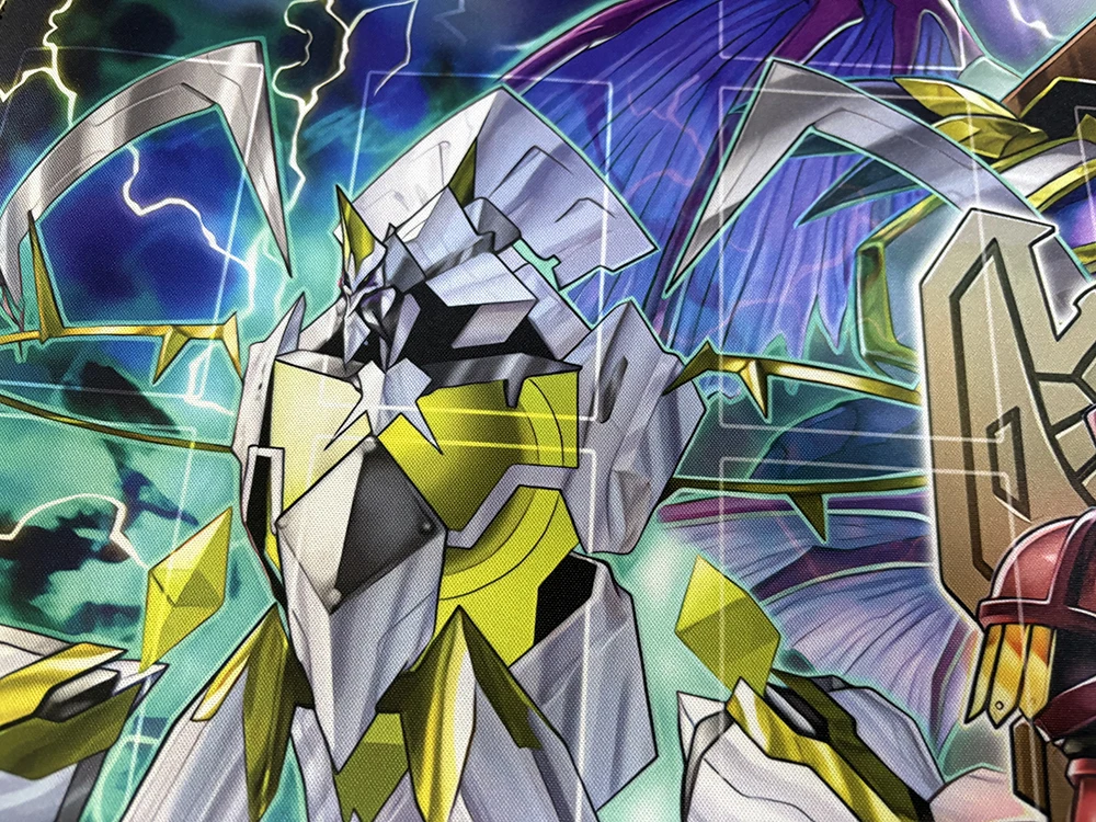 YuGiOh Play Mat D/D/D Duo-Dawn King Kali Yuga DIY TCG CCG D/D/D