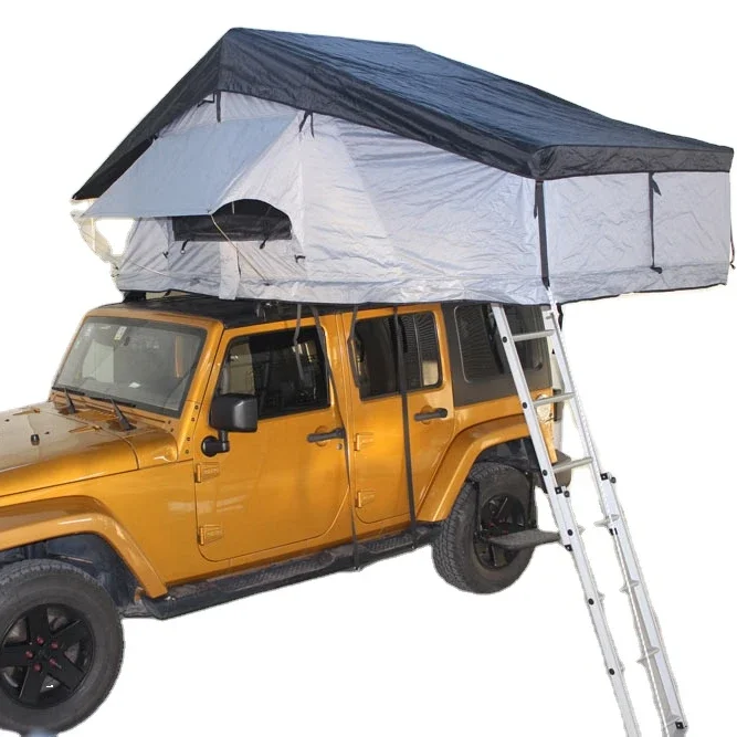 Roof Tent Soft Top Fully Automatic One-piece Folding Outdoor Camping Suv Car Pickup Truck Car Roof Tent