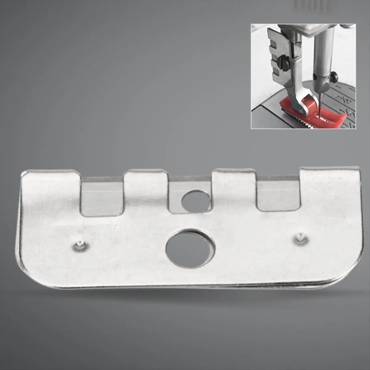 *ABKM 50Pcs Flat Car Sewing Machine Thread Cutter Industrial Lockstitch Sewing Machine Presser Foot Thread Cutters Parts