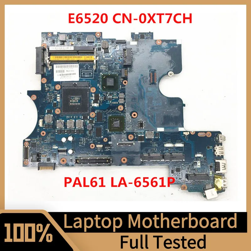 

CN-0XT7CH 0XT7CH XT7CH Mainboard For DELL Latitude E6520 Laptop Motherboard PAL61 LA-6561P QM67 N12P-NS2-S-A1 100%Full Tested OK