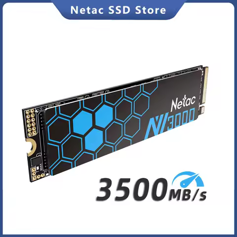 Netac Nvme SSD 3500mb/s M.2 2280 SSD Solid State Drive 2tb 1tb 500gb 250gb Internal Hard Drives for PC Laptop