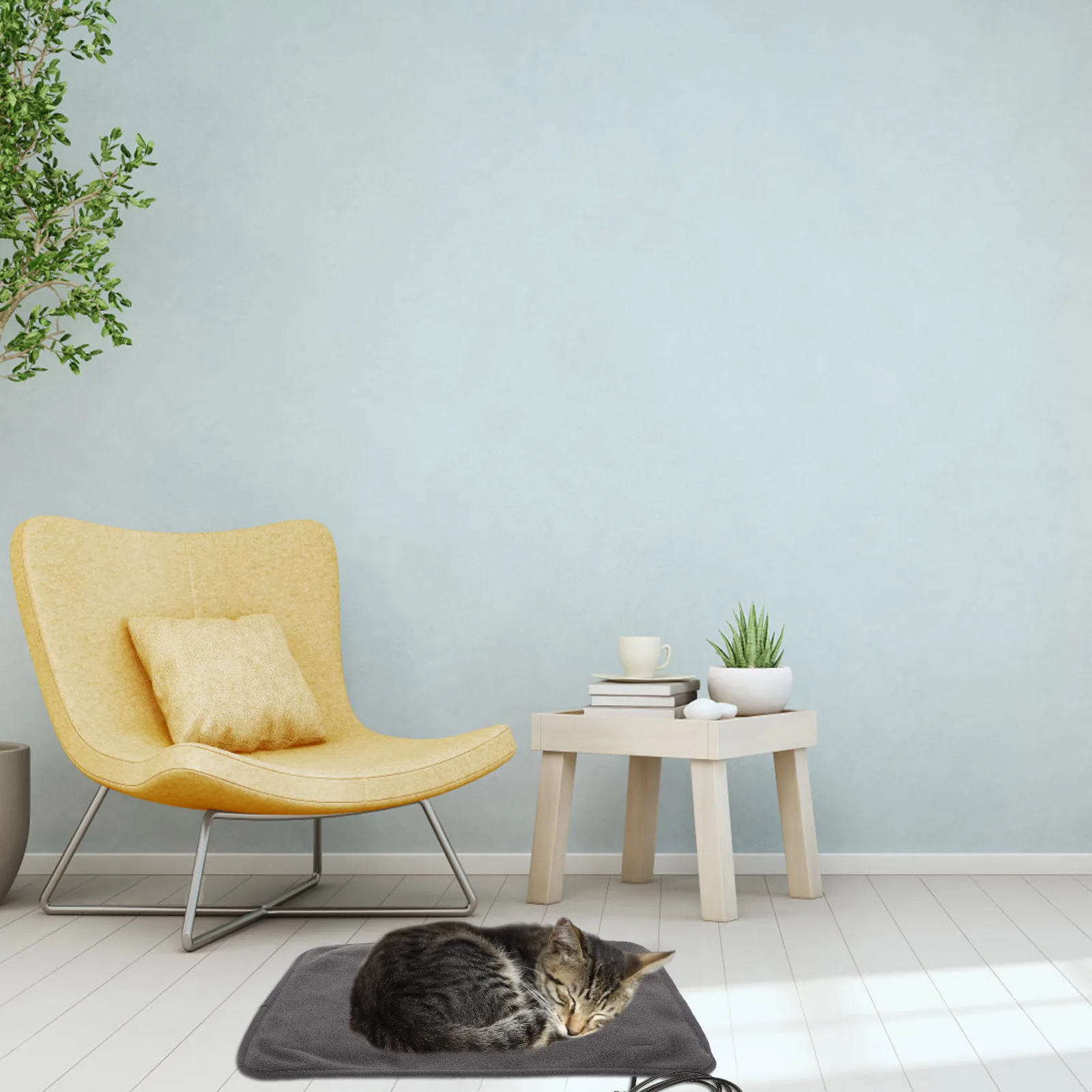 

Pet Self Warming Pad No Electricity Required Reusable Insulated Heating Mat for Small Dogs Cats Indoor Comfortable Machine