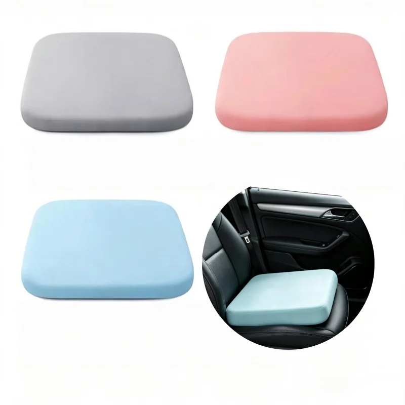 Car Seat Cushion High Elastic Sponge Seat Pad Non‑Slip Breathable Chair Cushion for Car Office Home Relieve Hip Pressure Fatigue