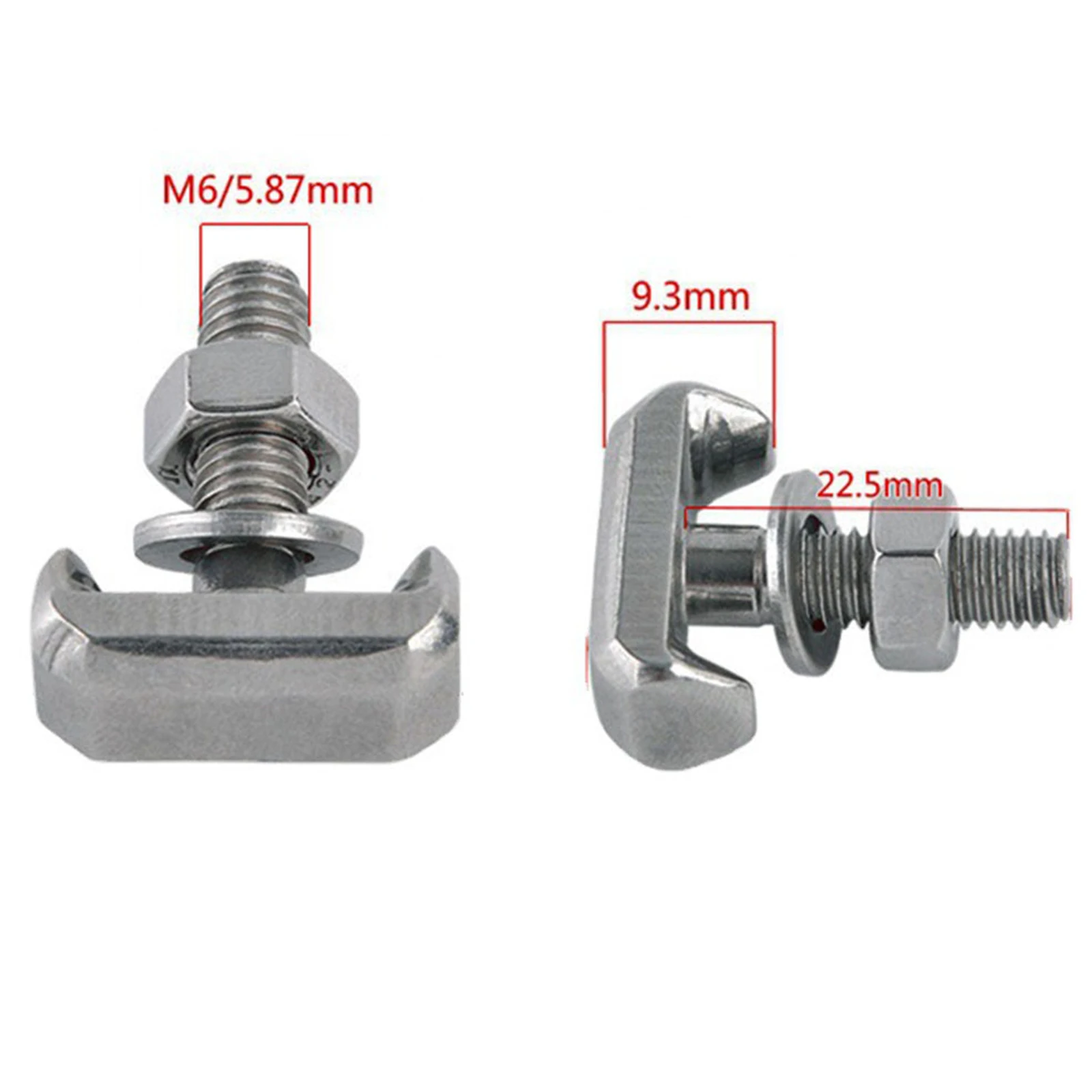 Lot 2 Pinces Bornes Batterie Laiton 300A – M10, Connecteurs Haut Courant Pour Voiture Camion Caravane