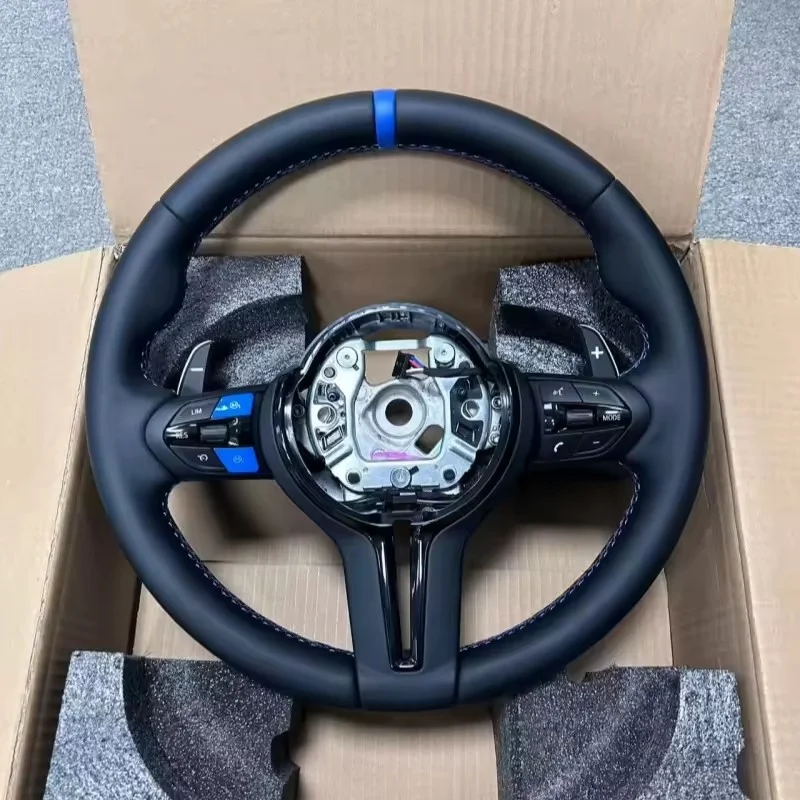 Customized Microfiber Leather Car Steering Wheel For BMW M Sport F10 F11 F12 F15 F20 F21 F22 F25 F30 E90 E92 E70 Steering Wheel