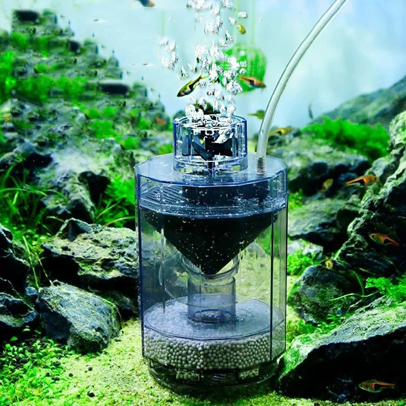 Fish Tank Waste Collector Transparent Aquarium Waste Remover For Aquarium Fish Poop Collect