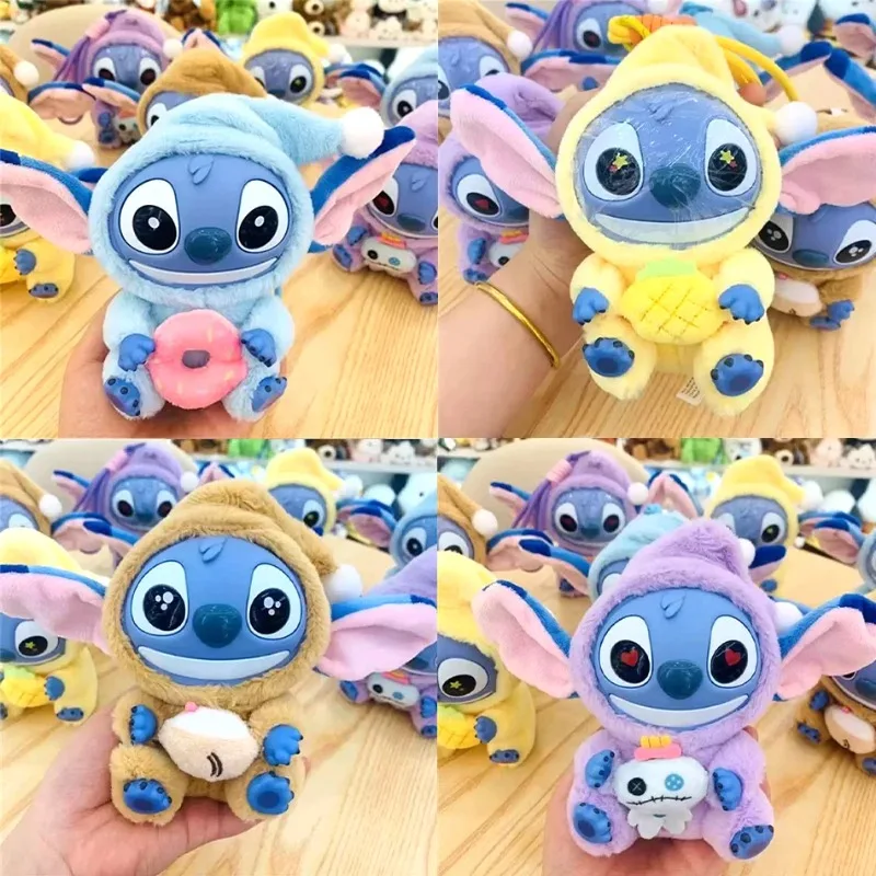 Nowa seria Stitch Jedz Coś Przed Sном specjalna Niespodzianka Blind Box Pluszowa lalka Zabawka Zawieszka ładny design Ozdoba dekoracyjna lalki
