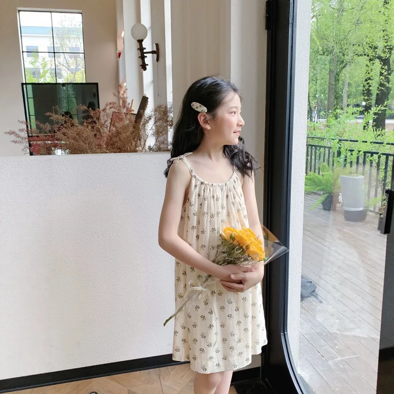 In Stock 2026 Summer BP Baby Girls Dress Kids Clothes Baby Girl Outfit Set Toddler Children Clothes