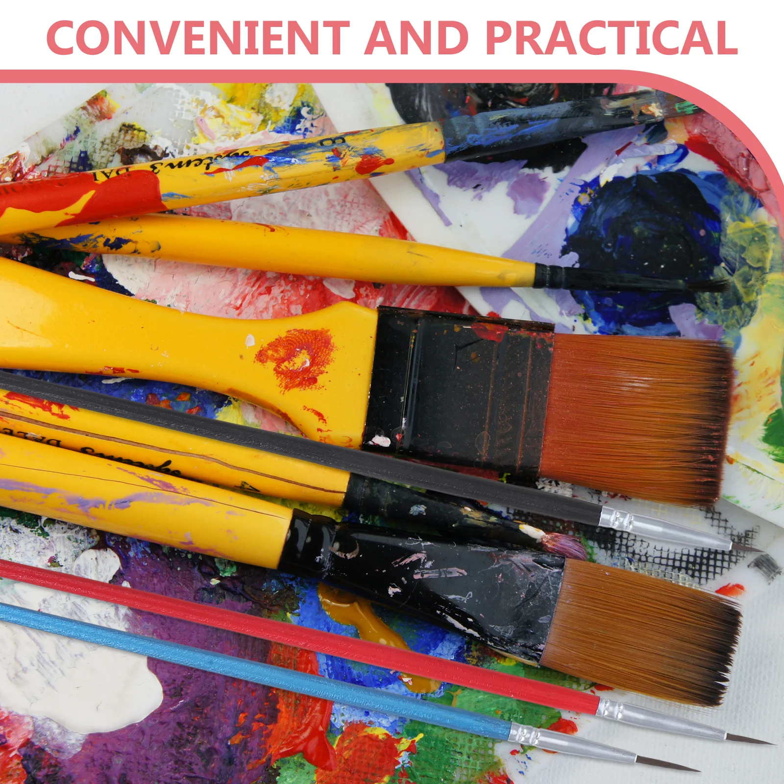 30 szt. Pędzle do akwareli, szablony do malowania, pędzle artystyczne, artykuły do malowania, dla artystów