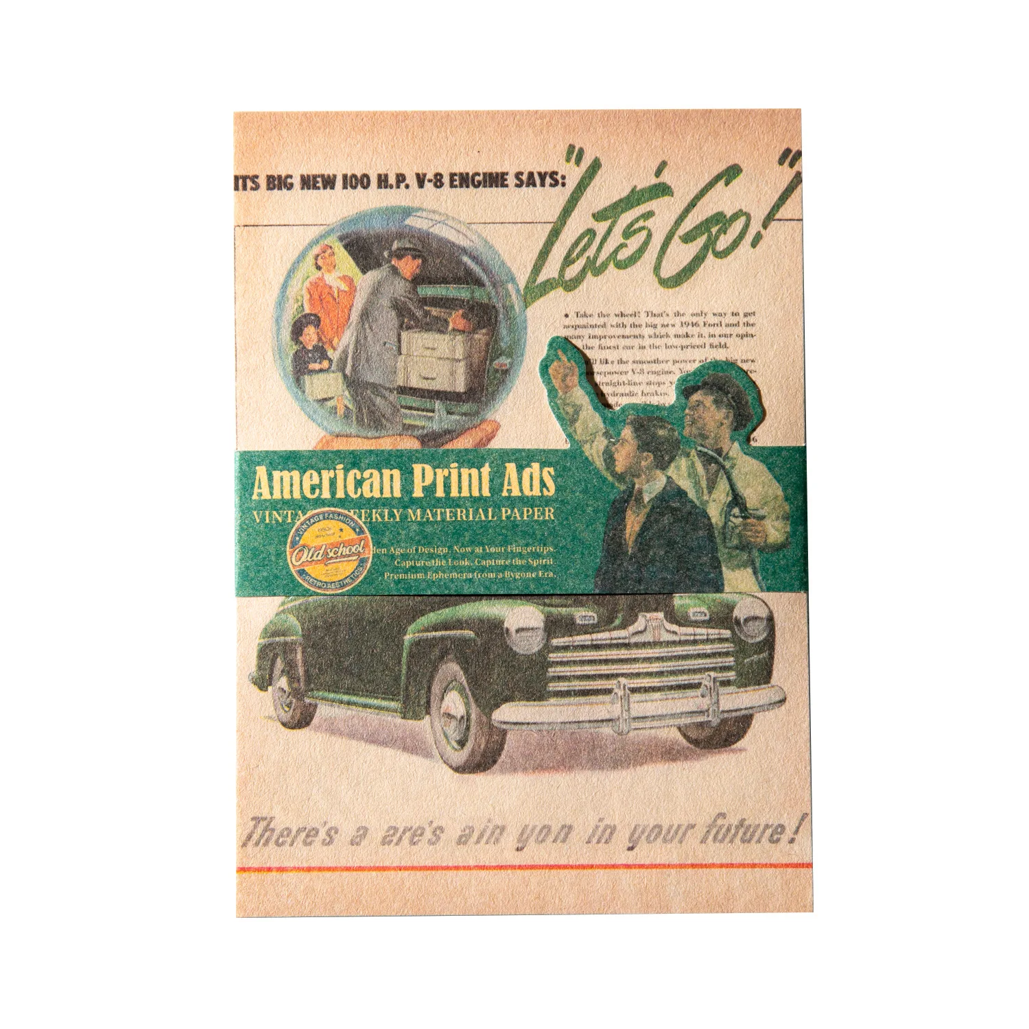 

24sets/lot Memo Pads Material Paper American style trend Junk Journal Scrapbooking Cards Retro Background Decoration Paper