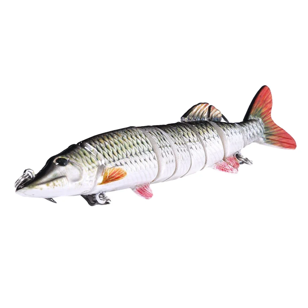 

Multi-knot Lure Fly Fishing Lure 1pc 3d Eyes 6# Green White Plastic+steel Realistic Swimming Style Hooks