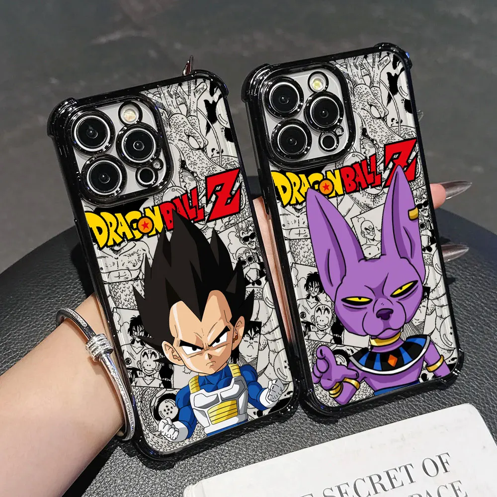 

Cute Dragon Balls Funda For iPhone 17 Pro 16 15 14 13 12 11 Pro Max Case 17 Plus 17E 16E 17Air Silicone Protection Phone Cover