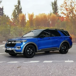 Original Factory Sixth Generation 2020 Explorer SUV Simulation 1:18 Alloy Car Model Collection