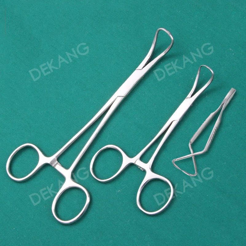 Double Eyelid Tool Pointed End Fixation Cloth Towel Clamp
