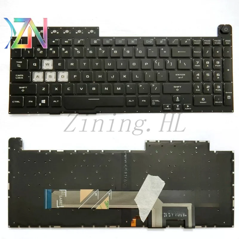 For ASUS Flight Fortress 8/9 Tianxuan 1/2 FA506 FX506 FX506H Laptop Keyboard C Shell Palm Rest Cover
