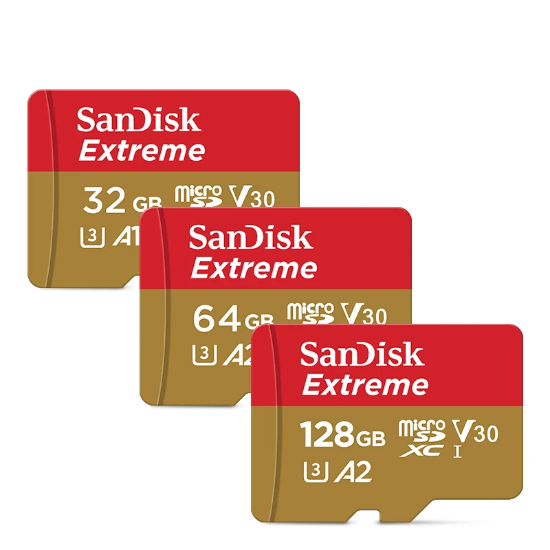 بطاقة SanDisk-Extreme Micro SD للهاتف ، بطاقة ذاكرة ، 1.2 جيجابايت ، 64 جيجابايت ، GB ، SDXC ، A2 ، U3 ، V30 ، Max Mbps ، فلاش TF ، هاتف #3