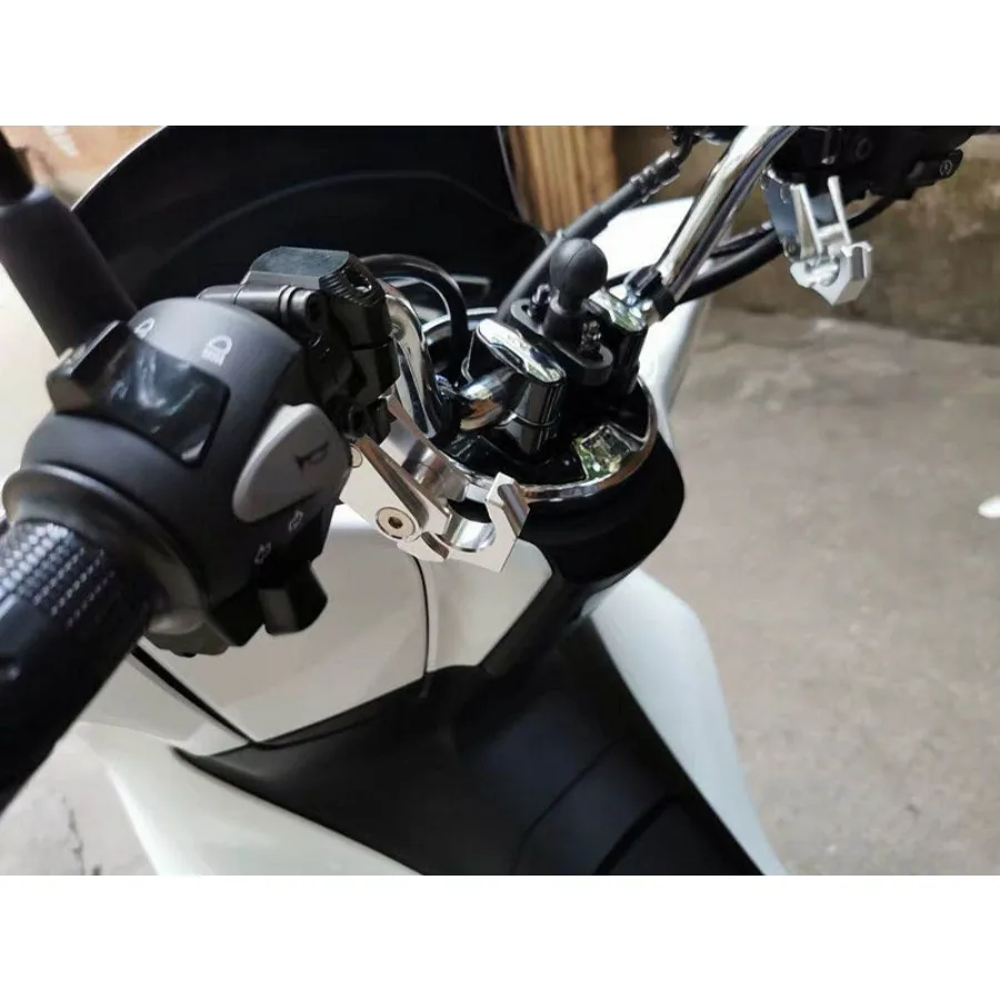 Universal 22MM Scooter Handlebar Helmet Storage Hook For Honda X-ADV750 ADV160 ADV150 Aluminum Alloy Modification Accessories