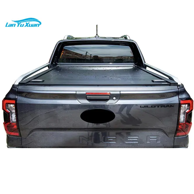 Pickup Truck Hard Bed Manual Box Retractable Roller Lid Tonneau Cover For Ranger