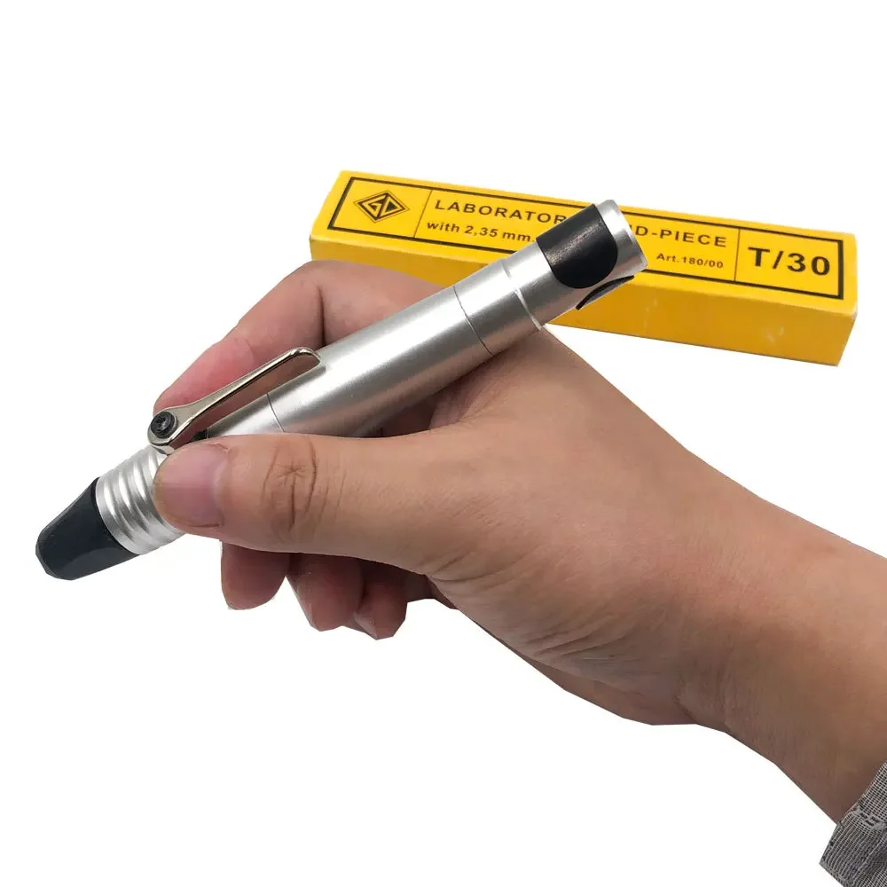 T30 로터리 툴 핸드피스, 보석 조각용 고속 그라인더, 2.35mm 퀵 체인지 콜렛, 걸이형 액세서리 포함
