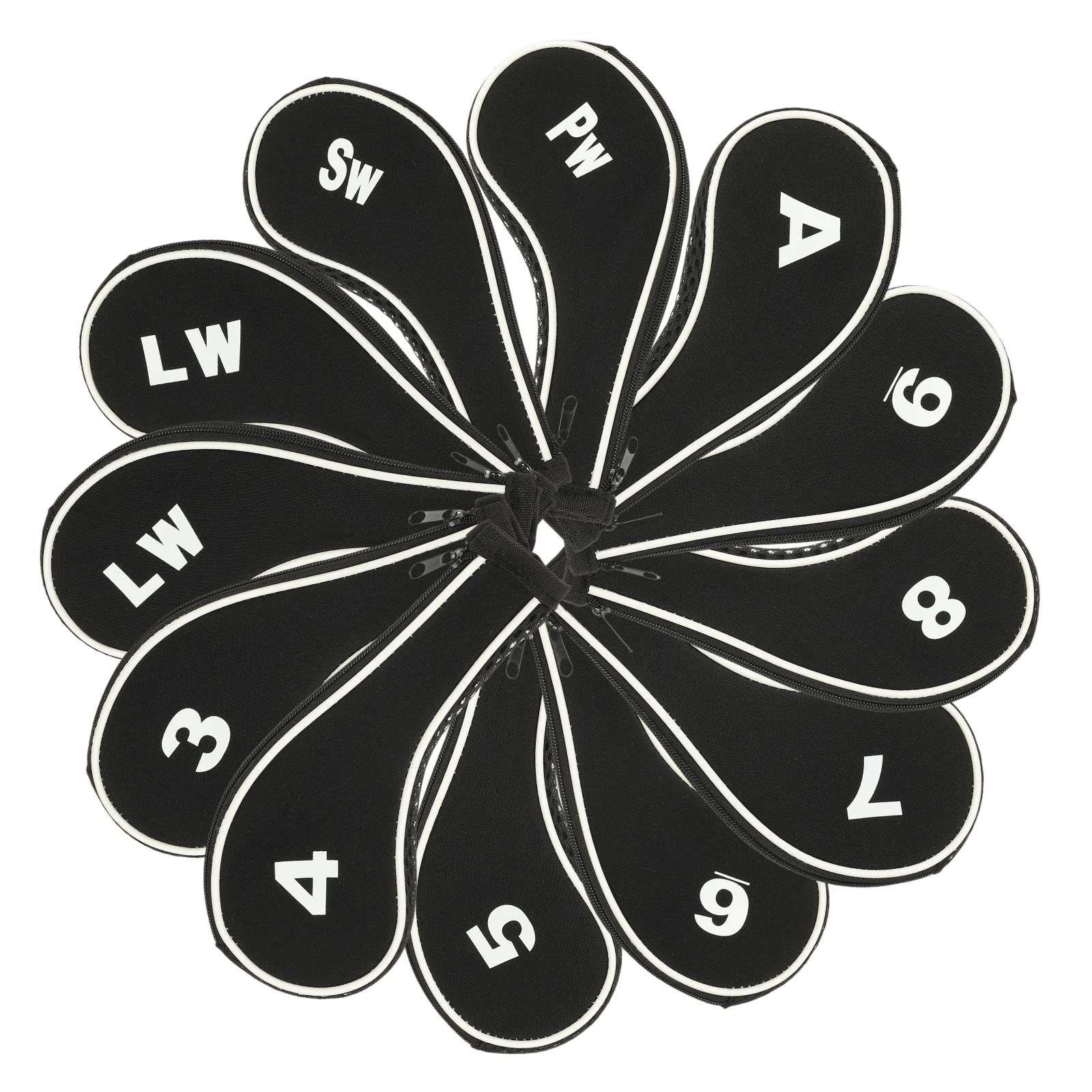 

10/12 шт., чехол на голову для гольф-клуба, чехлы для утюгов для гольф-клуба, неопреновый головной убор для водителя, подарки для любителей гольфа для мужчин и женщин