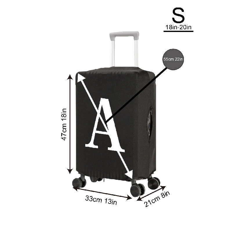 Water-Resistent Durable Luggage Cover Protector Spandex Luggage Bag Cover