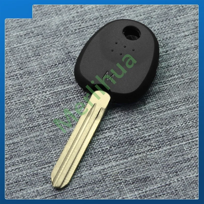 FOR Hyundai Elantra Kia Forte K2 K3 Transponder Key Shell, Left Groove Spare Replacement Key Housing