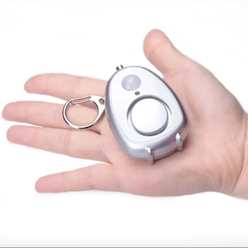 Anti - theft Alarm, Safety Keychain, Self - defense Alarm for Girl, Multifunctional Infrared Induction Worker Alarm for Hotel an