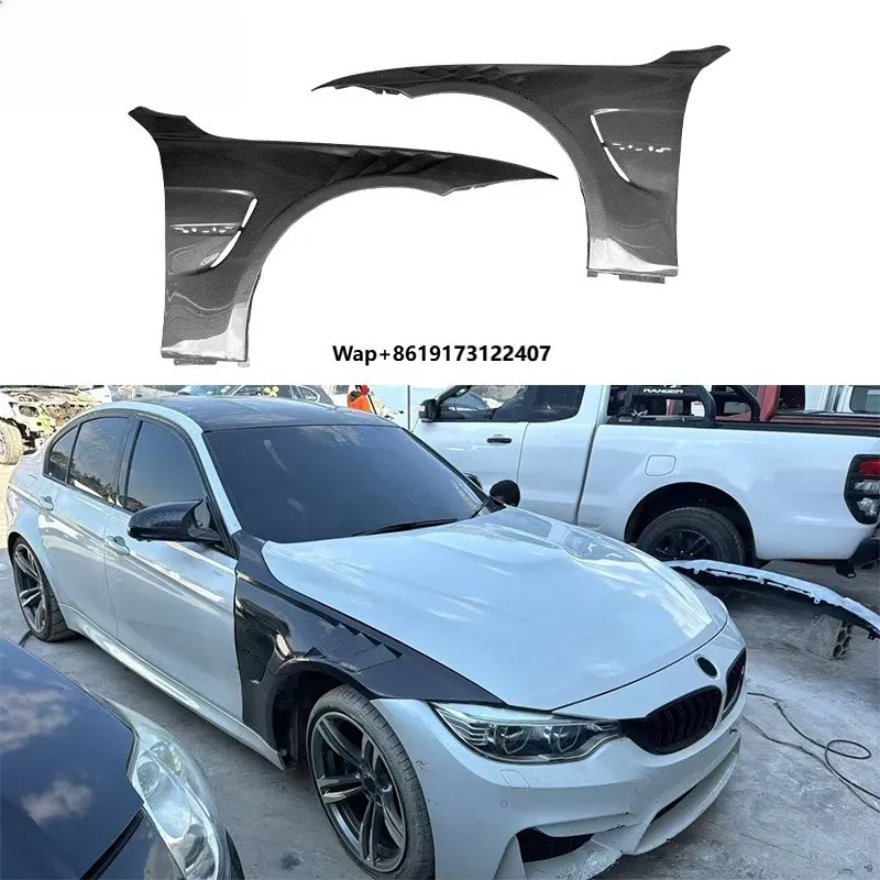 

Высококачественные передние боковые крылья из карбона в стиле AE для BMW M3 F80