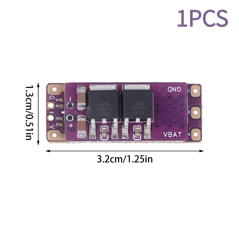 1PCS 2-4S 32-bit ESC AM32 Enhanced Version 40A High Power Speed Regulator Support PWM Signal For Crawler Model Airplane Motors.