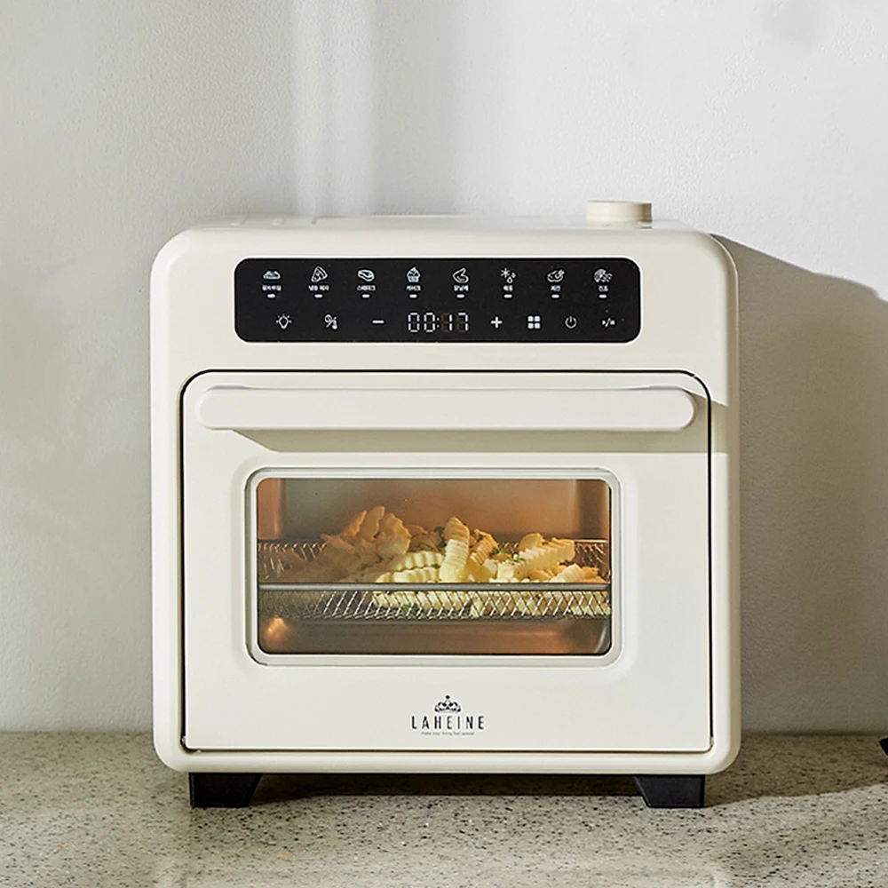 مقلاة هوائية رقمية من الفولاذ المقاوم للصدأ 304 بسعة 16 لتر