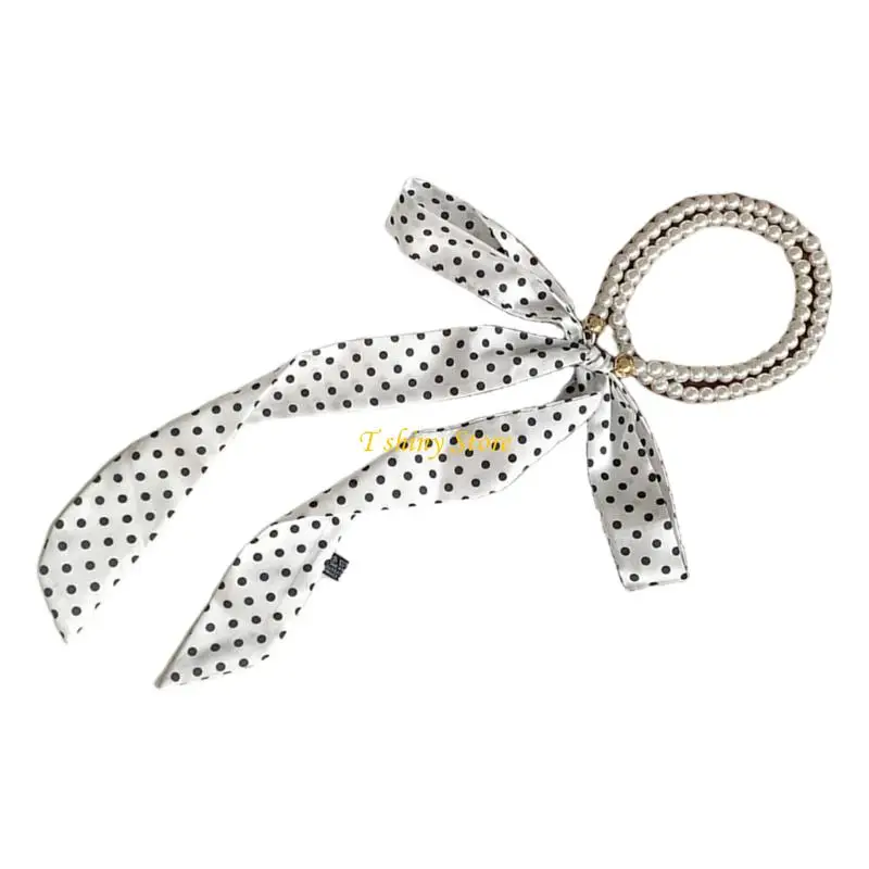 

N58F Durable Stretchable Scarf Belt For Women Men Stylish Neckwear Hair Band Bag Decor Adjustable Daily Use