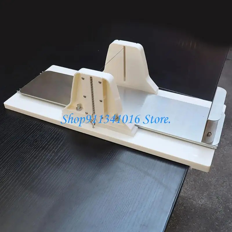 

Stainless Steel Soap And Cheese Slicers With Nonslip Guard And Ergonomic Handle