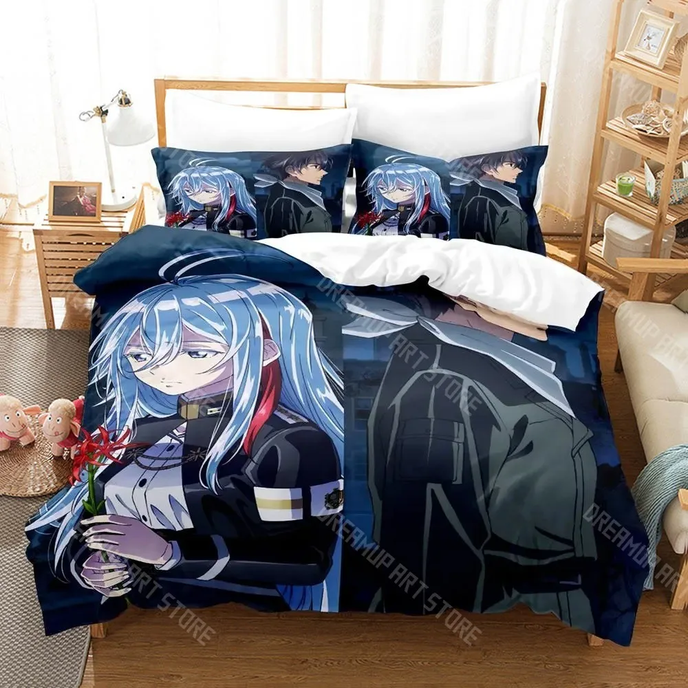 3D Printed Eighty Six 86 Game Bedding Set for Boys Girls Duvet Cover Pillowcase Twin Queen King Full Single Double Sizes