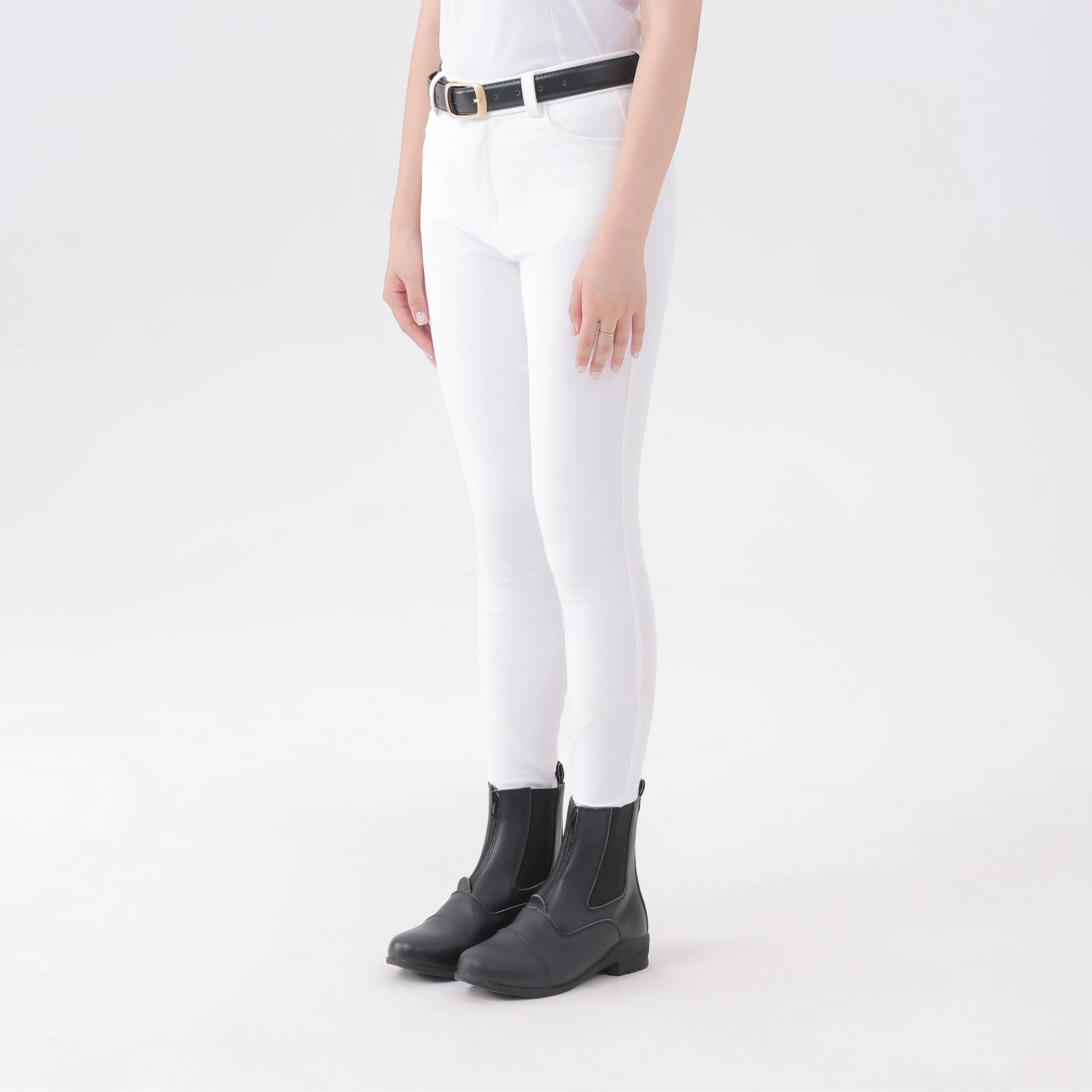 children's elastic breeches Riding trousers Equestrian equipment Anti-wear breeches Breathable