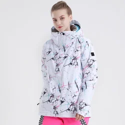 Ski Jacket Men Sports Snowboard Jacket Women Breathable Mountain Winter Sweater Hooded Waterproof Jacket Ski Snow Coat Clothes