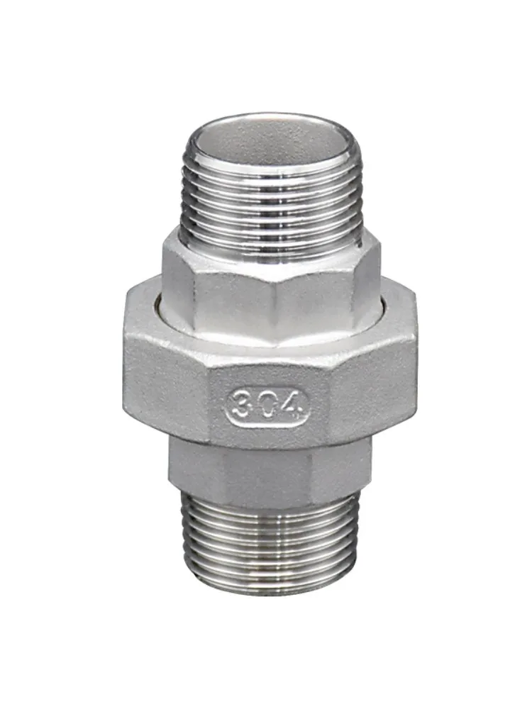 

1/4" 3/8" 1/2" 1" 1-1/4" 1-1/2" 2" BSPT Male Threaded Union Stainless Steel SS304 Cast Pipe Fitting Class 150