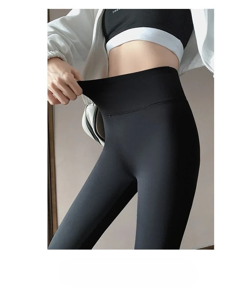 

Брюки для йоги Y2K, женские размеры для бодибилдинга, высокоэластичные флисовые толстые евроамериканские штаны, гиперэластичные, широкие линии, красивые