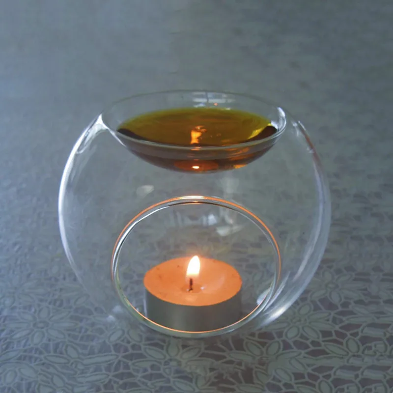 

12pcs/pack Diameter=10cm Handmade Pyrex Incense Burner Home Decoration Aroma Stove Club Table Ornaments Candlestick Household