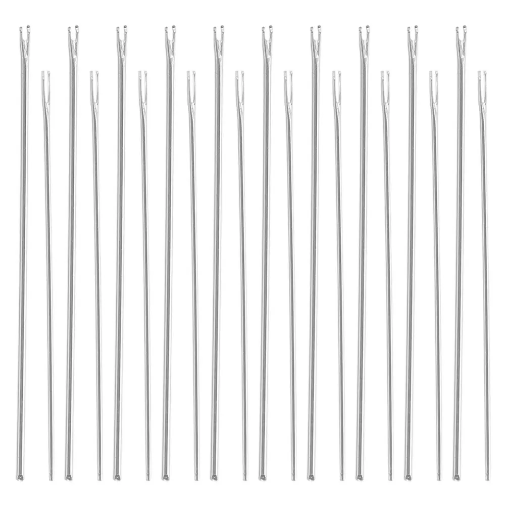 20pcs Stainless Steel Rerooting Needles for DIY Hair Implanting & Rooting Kits – Precision Crafted Tools