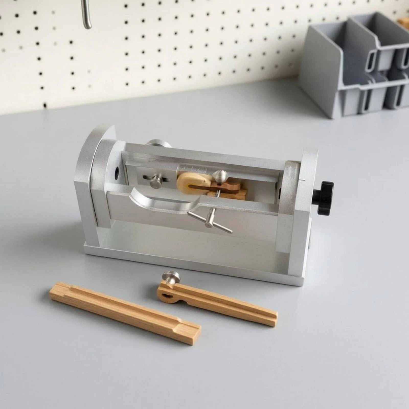 Piano Hammer Jig Adjustable Hammer Punching Fixture Shop Equipment Transparent Cover for Instrument Repairers