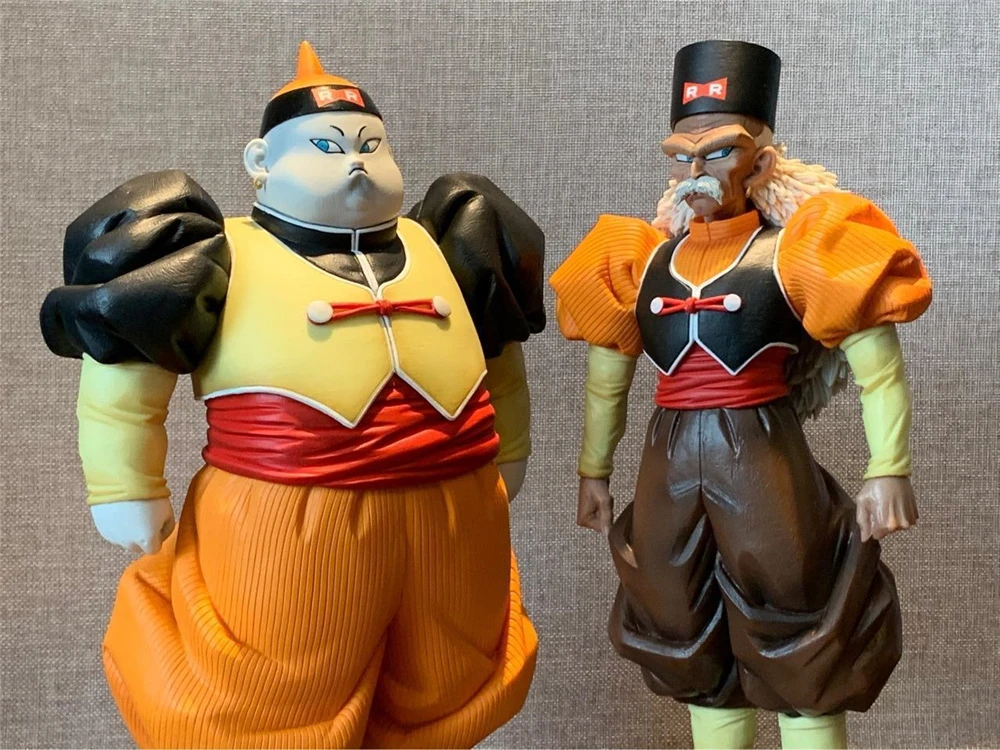 子供のための収集可能な置物,ドラゴンボールZ,PVC,超サイヤ人,Android 19,dr.gero,収集可能なモデル,人形,ギフト,おもちゃ