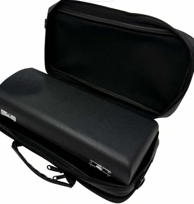 Hard inner box with PU outer packaging, waterproof and wear-resistant  Clarinet case+bag