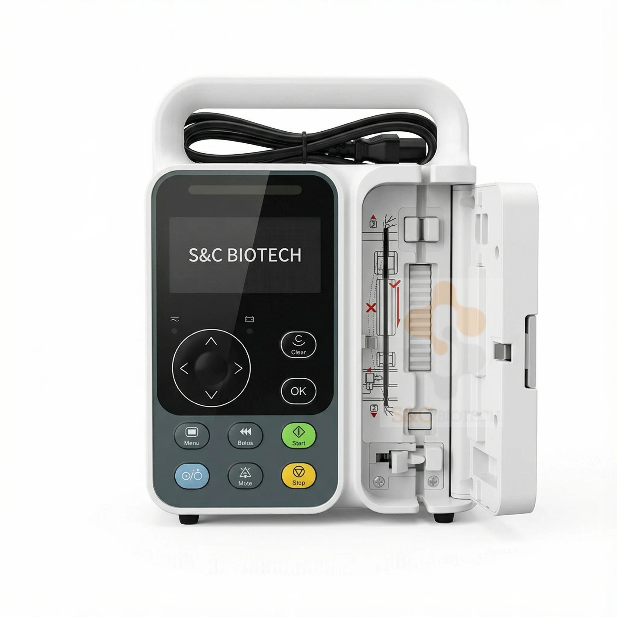 Top Selling Veterinary Equipment Medical Sunfusion Series Automatic Lcd Touch Screen Infusion Pump  Easy Return