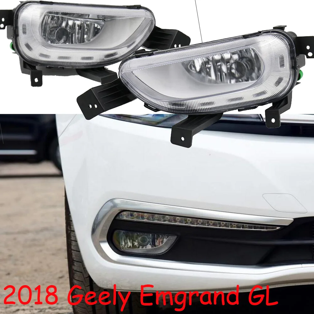 

1pcs car accessories bupmer head light Geely Emgrand GL fog light 2018y halogen bulb Geely Emgrand GL headlamp