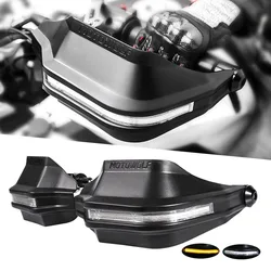 NC750X Hand Guard Handle Protector Shield Windproof Handlebar HandGuards With LED turn For HONDA CB300R CB190 CB150R NC 750X