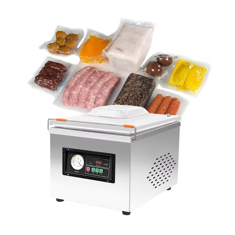 

0 Small desktop electric fresh fish and vegetable vacuum sealing machine