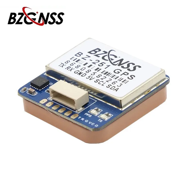 Bzgns BZ-121 BZ-181 BZ-251 módulo de posicionamento gps de protocolo duplo 1hz-10hz para fpv fora de controle de resgate peça de drone rc de asa fixa